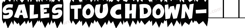 Sales Touchdown字体转换